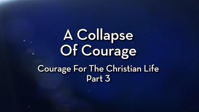 Charles Stanley - A Collapse Of Courage