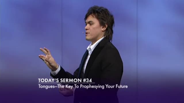 #034 Joseph Prince - Tongues: The Key To Prophesying Your Future