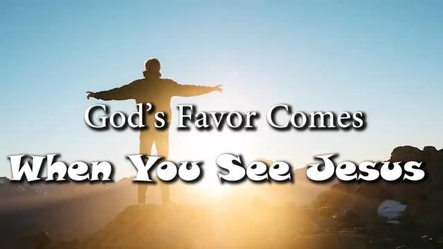 #156 Joseph Prince - God's Favor Comes When You See Jesus
