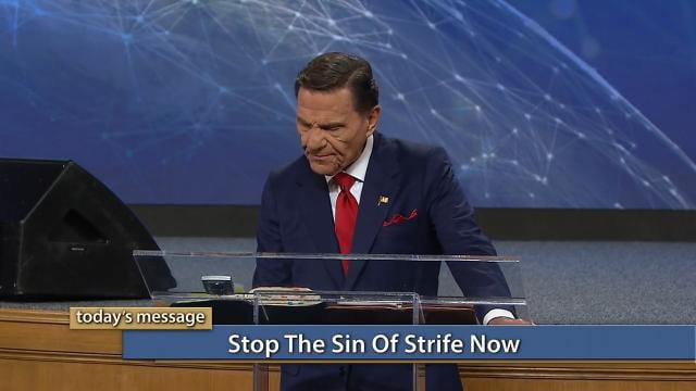 Kenneth Copeland - Stop The Sin Of Strife Now