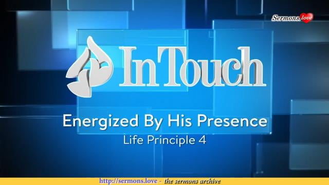 Charles Stanley - Energized By His Presence