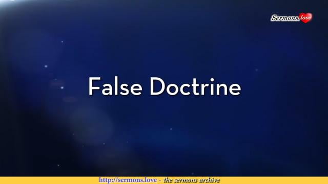 Charles Stanley - False Doctrine
