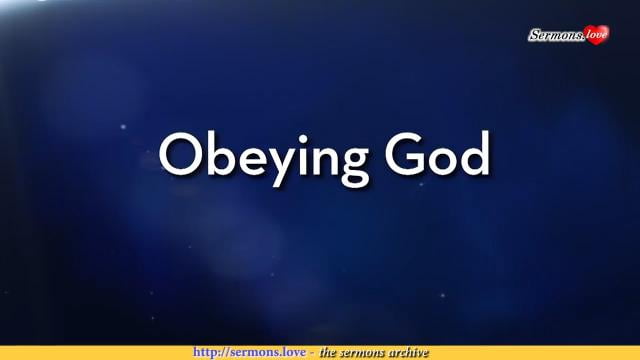 Charles Stanley - Obeying God