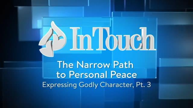 Charles Stanley - The Narrow Path To Personal Peace