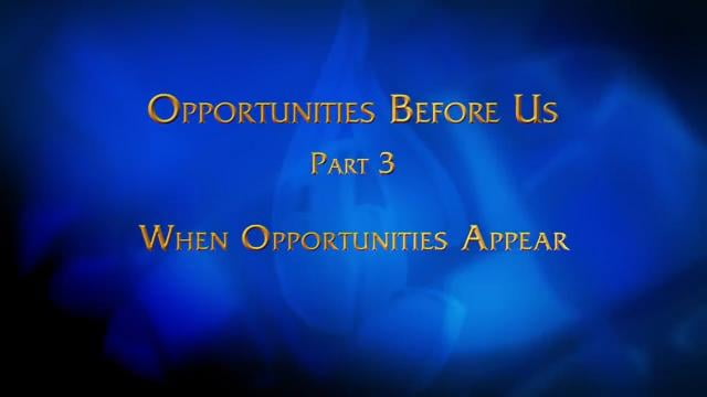 Charles Stanley - When Opportunities Appear
