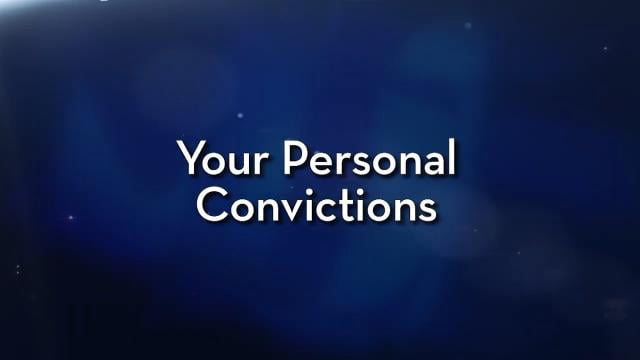 Charles Stanley - Your Personal Convictions
