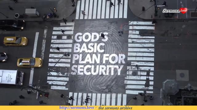 David Jeremiah - God's Basic Plan for Security