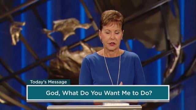 Joyce Meyer - God, What Do You Want Me to Do?