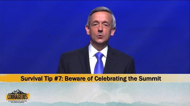 Robert Jeffress - Survival Tip #7: Beware of Celebrating the Summit