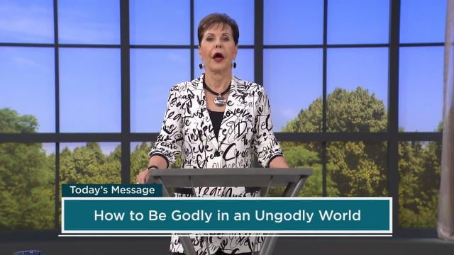 Joyce Meyer - How to Live a Godly Life - Part 3