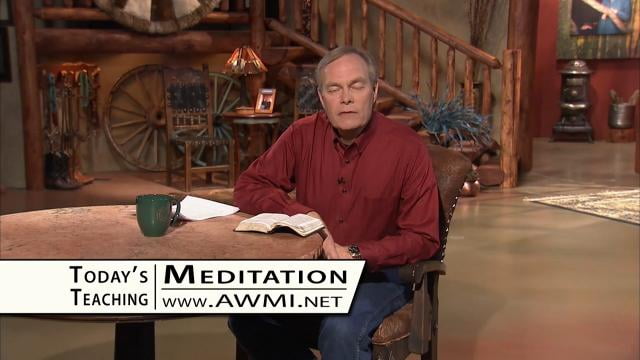 Andrew Wommack - Meditation, Episode 1