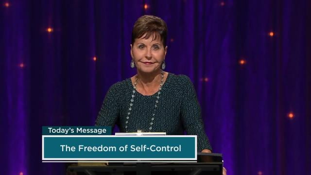 Joyce Meyer - Freedom of Self-Control
