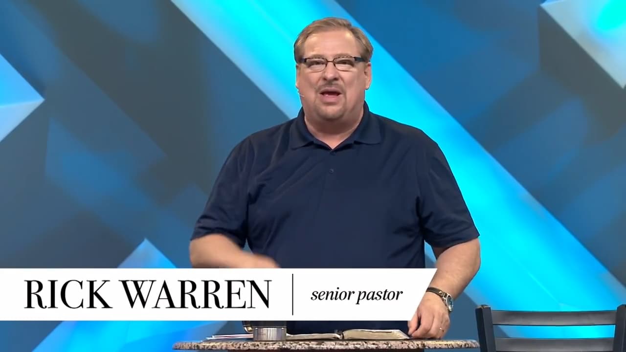 Rick Warren - Why You Need To Stay Hungry