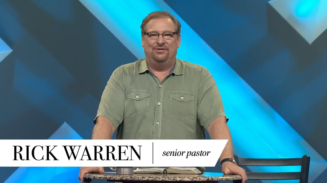 Rick Warren - Your Ministry Of Mercy