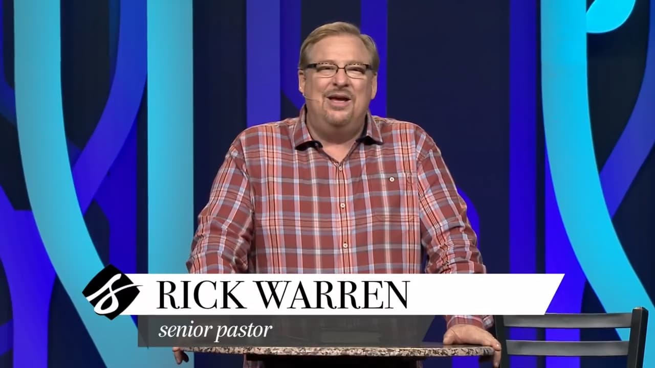 Rick Warren - Building a Strong Financial Foundation