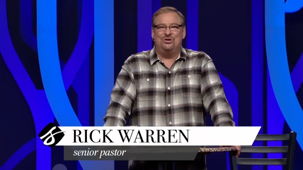 Rick Warren - You've Got To Be Connected