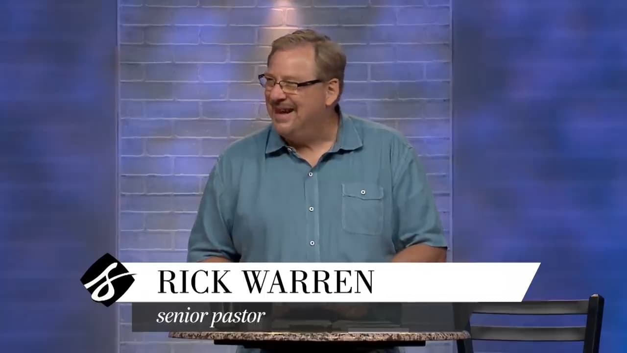 Rick Warren - God Can Use Anybody