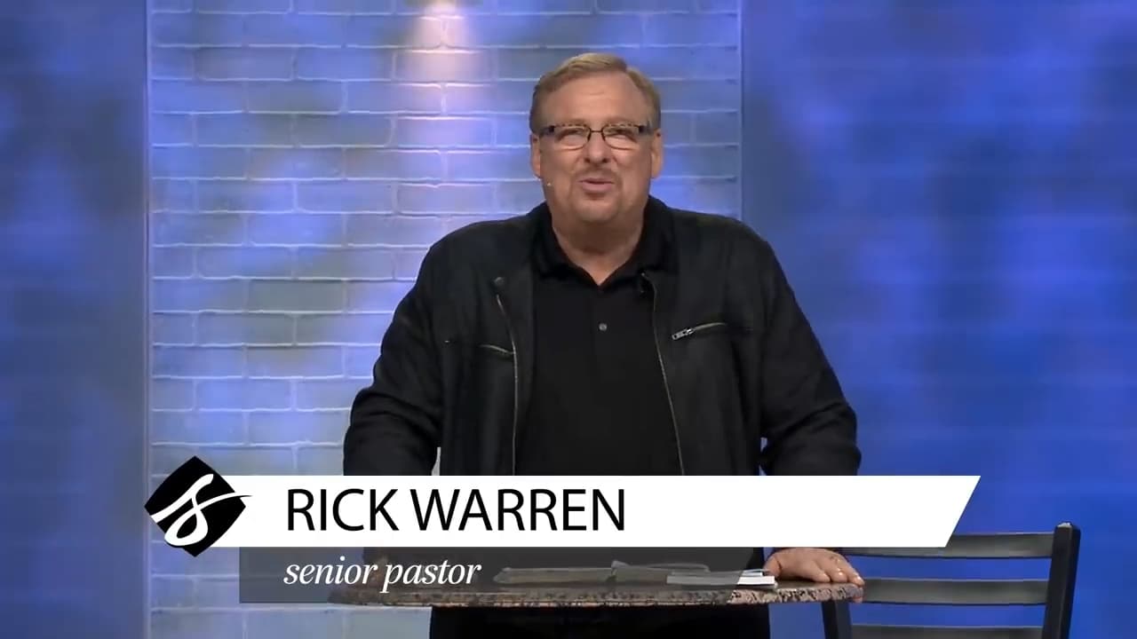 Rick Warren - God's Mercy and My Failures