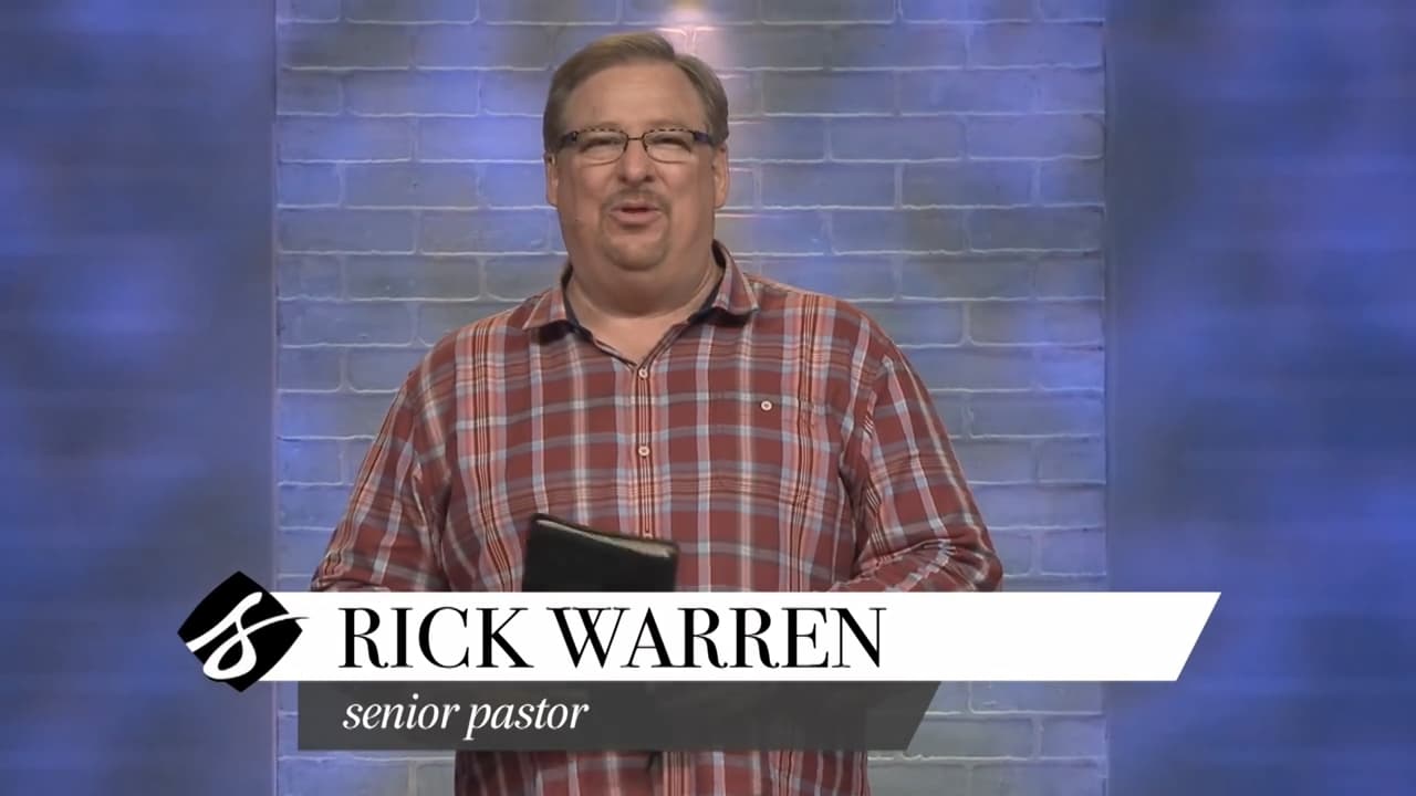 Rick Warren - Lessons from Lives of Service