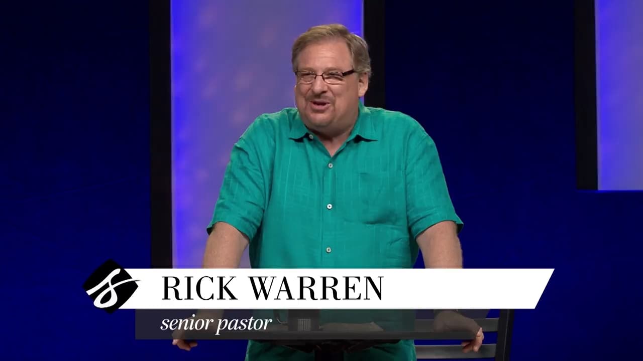 Rick Warren - The God Of My Valleys