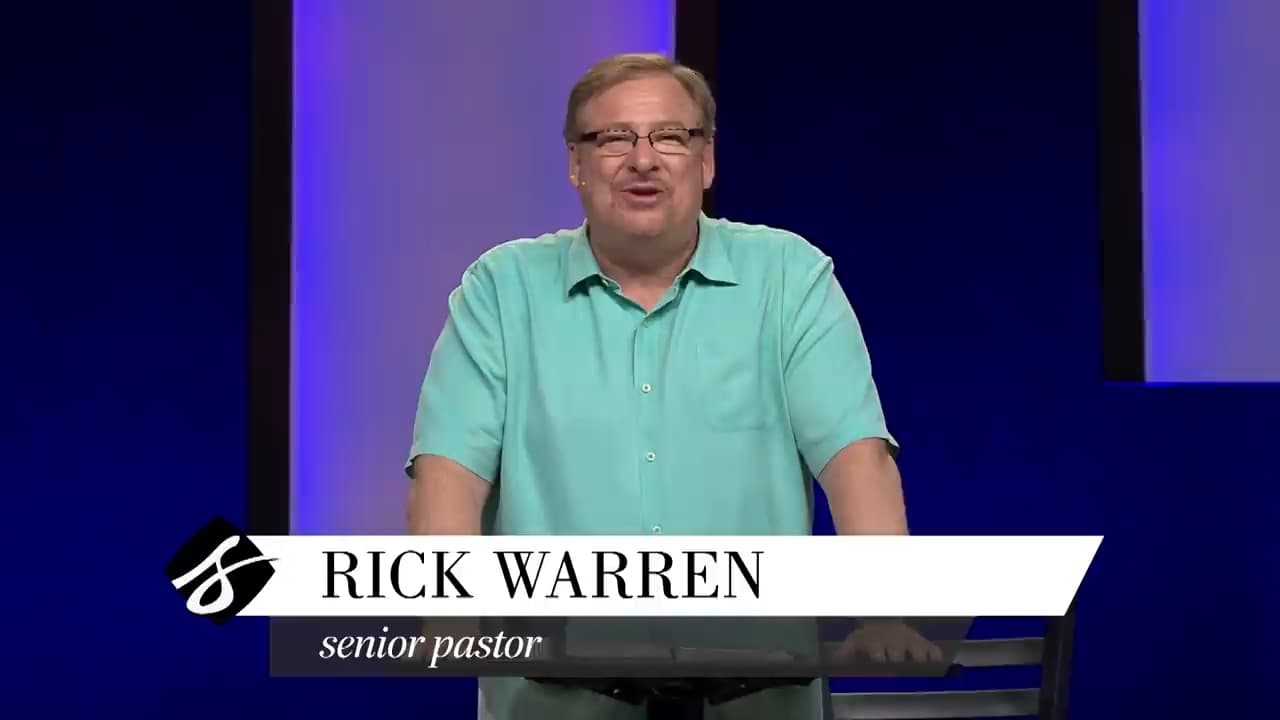 Rick Warren - How Jesus Treats His Sheep