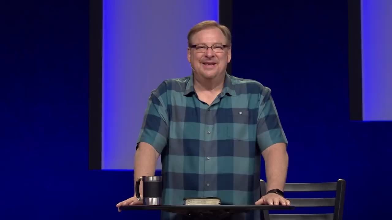 Rick Warren - How God Lifts Me Up When I'm Worn Down