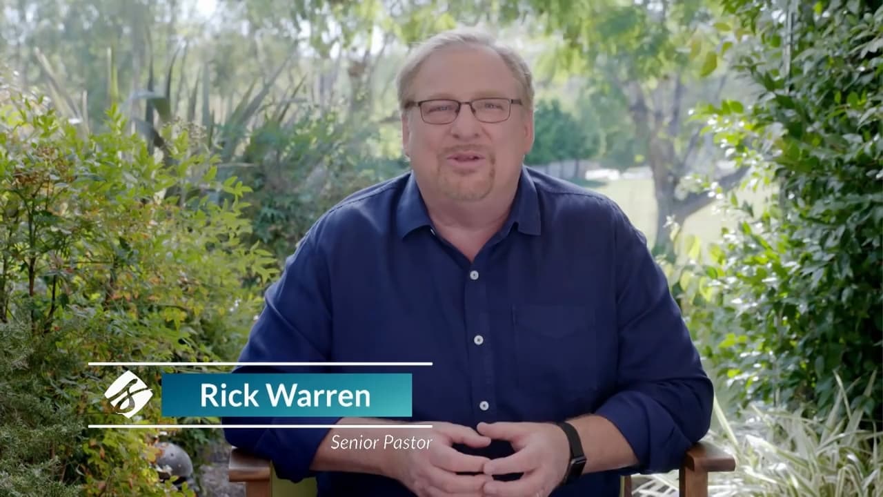Rick Warren - You Need Others For Spiritual Support