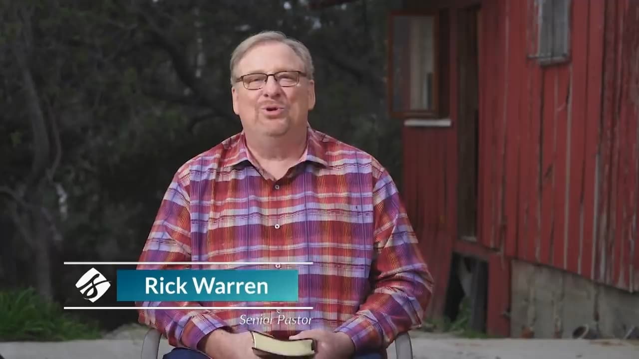Rick Warren - Choosing to Manage My Mind