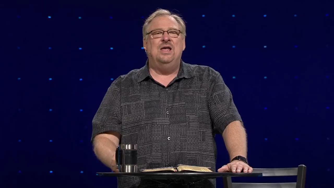 Rick Warren - What To Do When You Cause A Storm