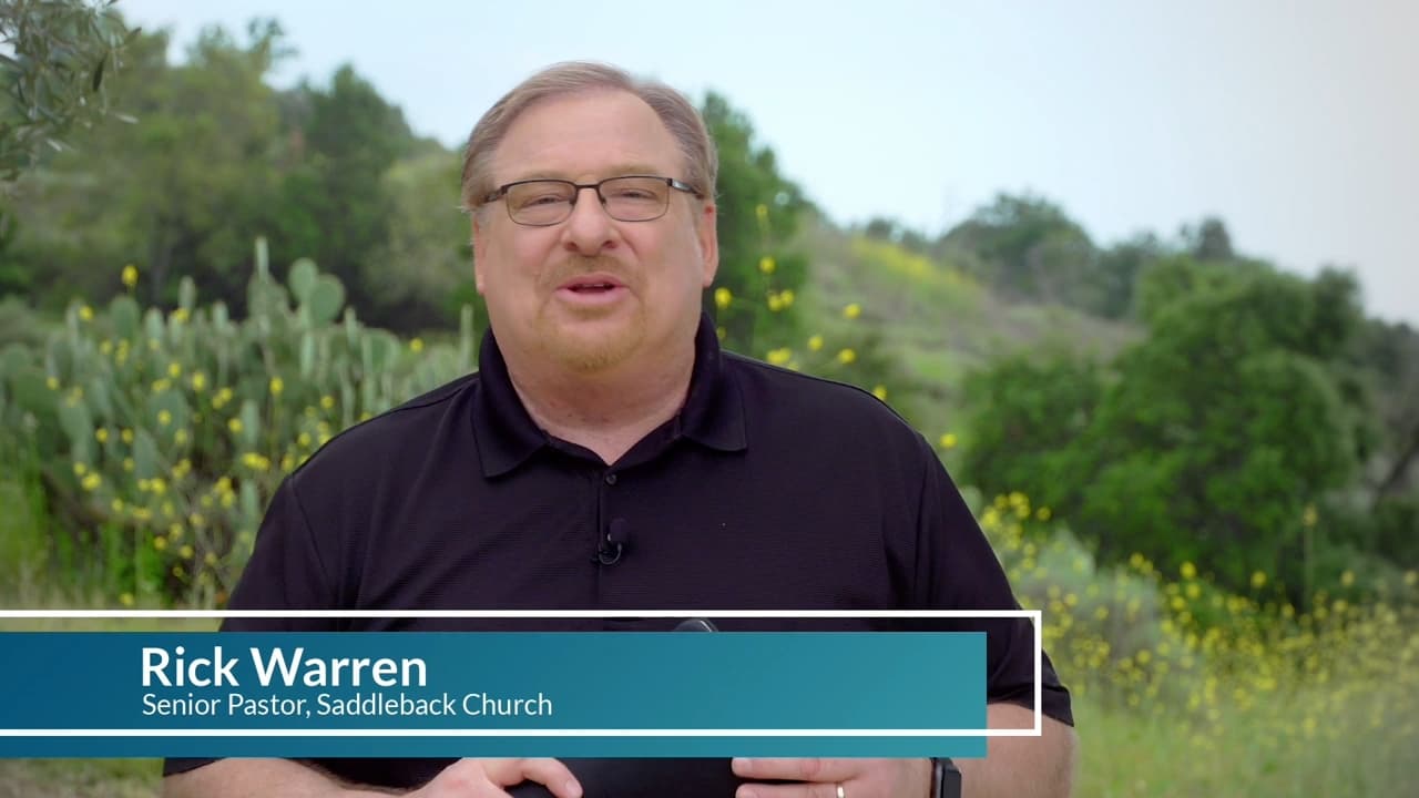 Rick Warren - A Faith That Walks Through the Valley of Virus