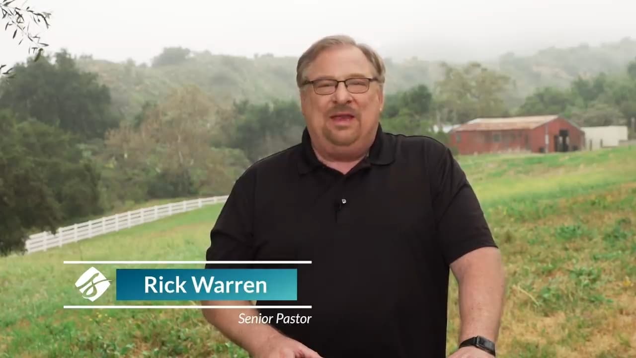 Rick Warren - A Faith That Leads To Emotional Health, Part 1
