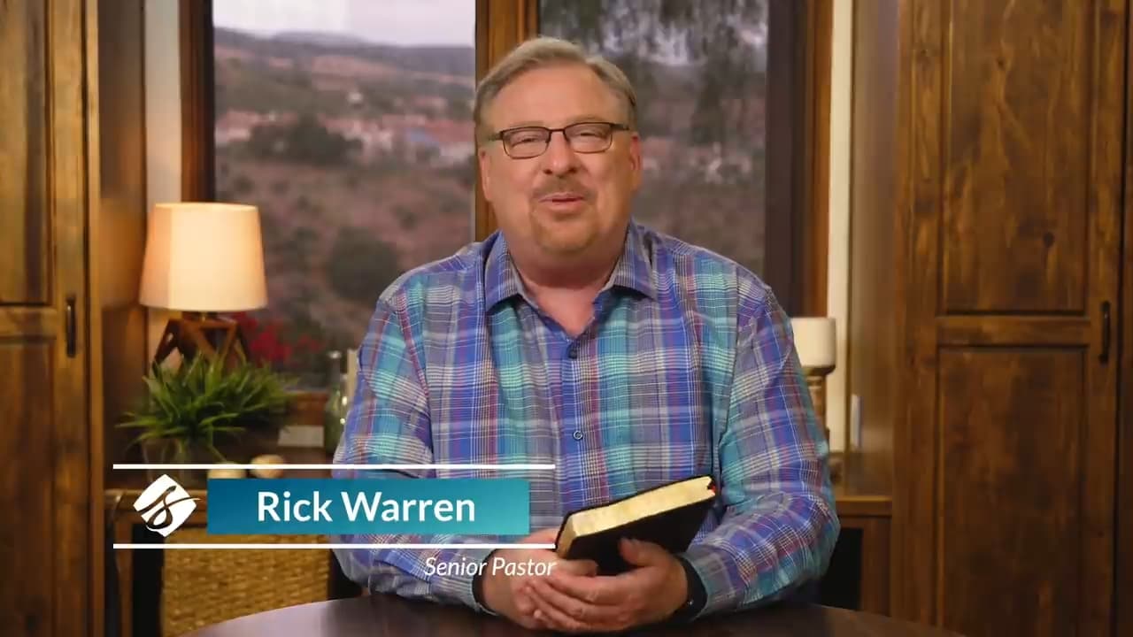 Rick Warren - A Faith That Plants Seeds Of Peace