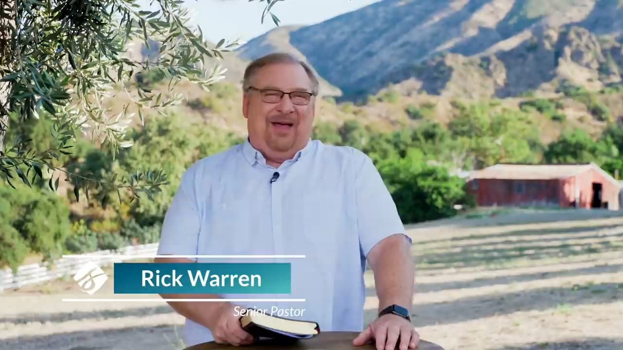 Rick Warren - A Faith For Facing an Uncertain Future