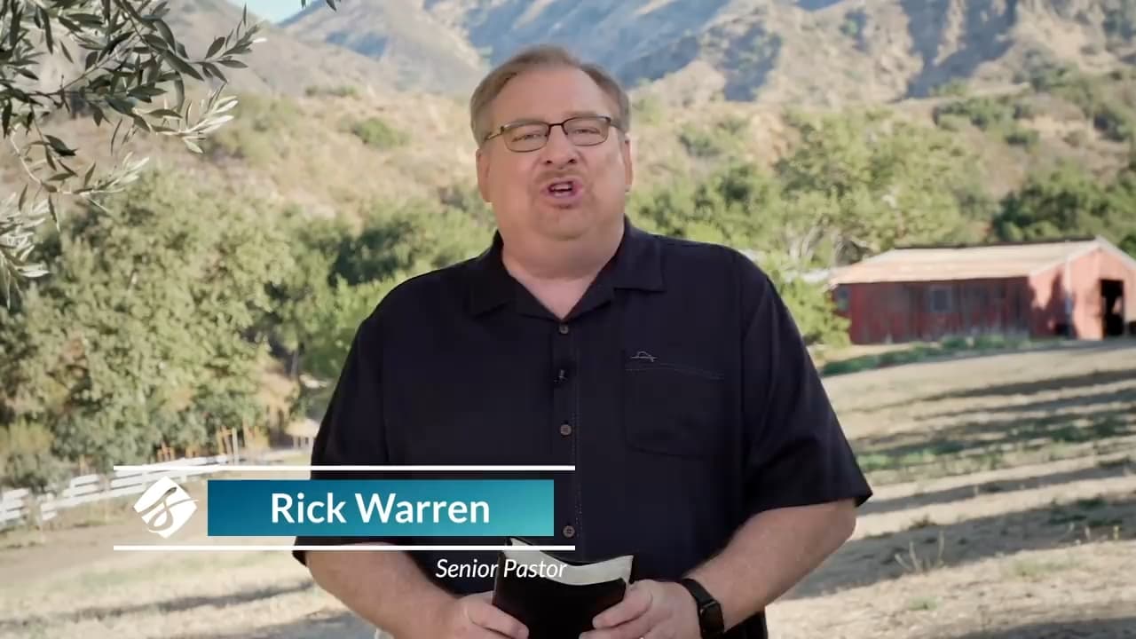 Rick Warren - A Faith That Doesn't Hold On To Hurt