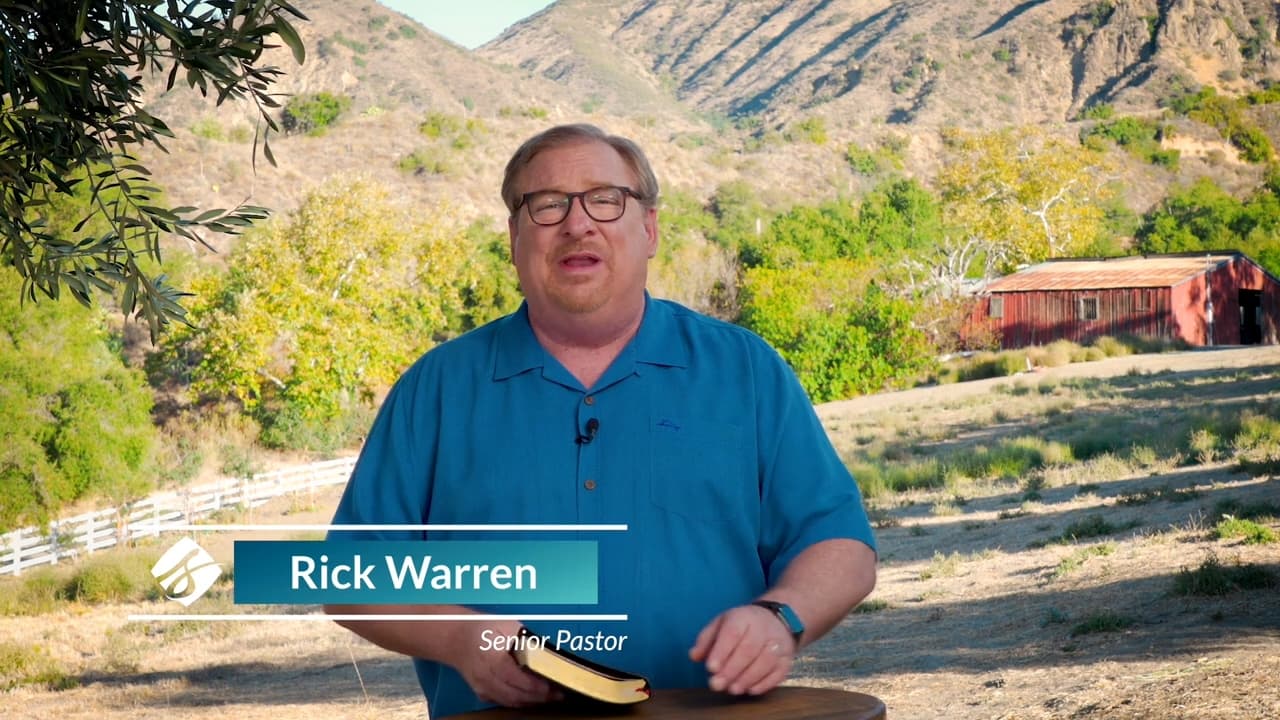 Rick Warren - Having The Mind Of Christ During An Election