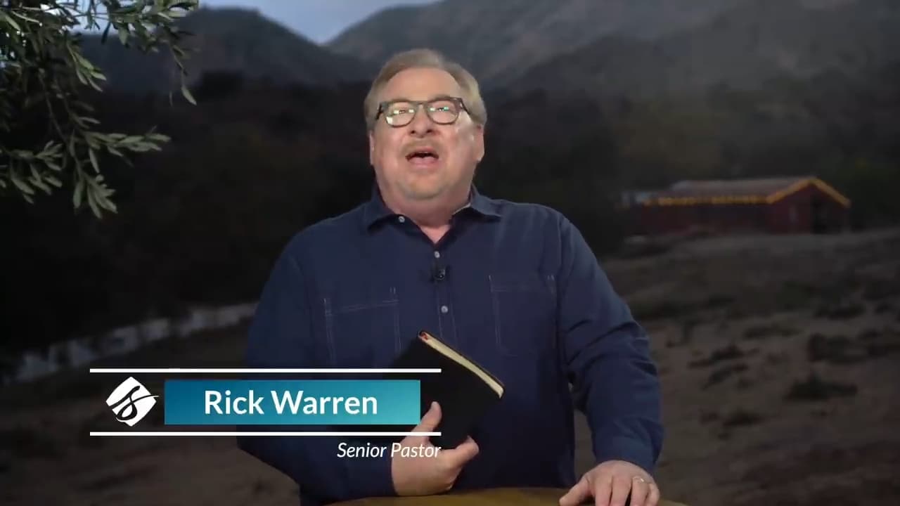 Rick Warren - When Your Plan Doesn't Match God's Plan