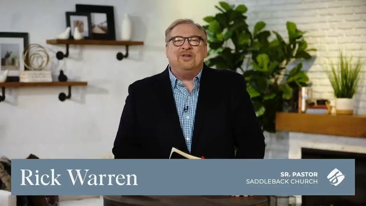 Rick Warren - Christ's Vision, A Unified Family