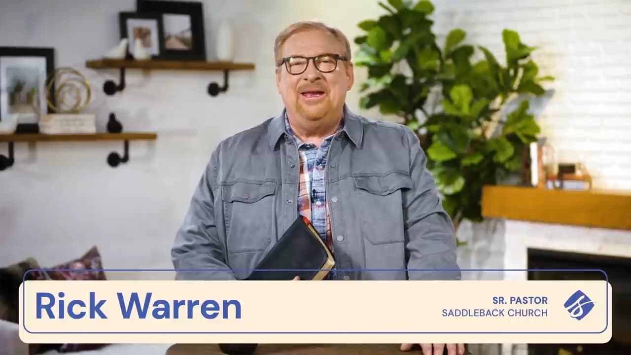 Rick Warren - What Seeds Will You Plant This Spring