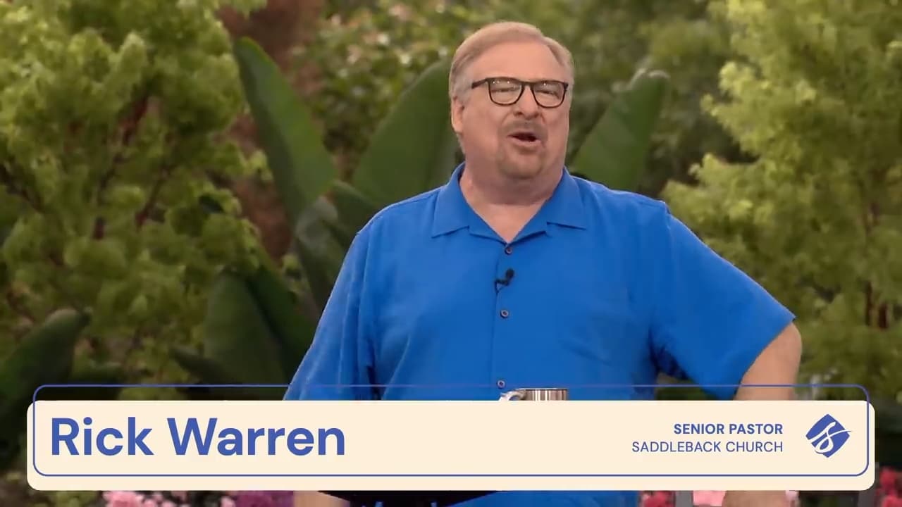 Rick Warren - Doing A 'Reset' For A Better Life