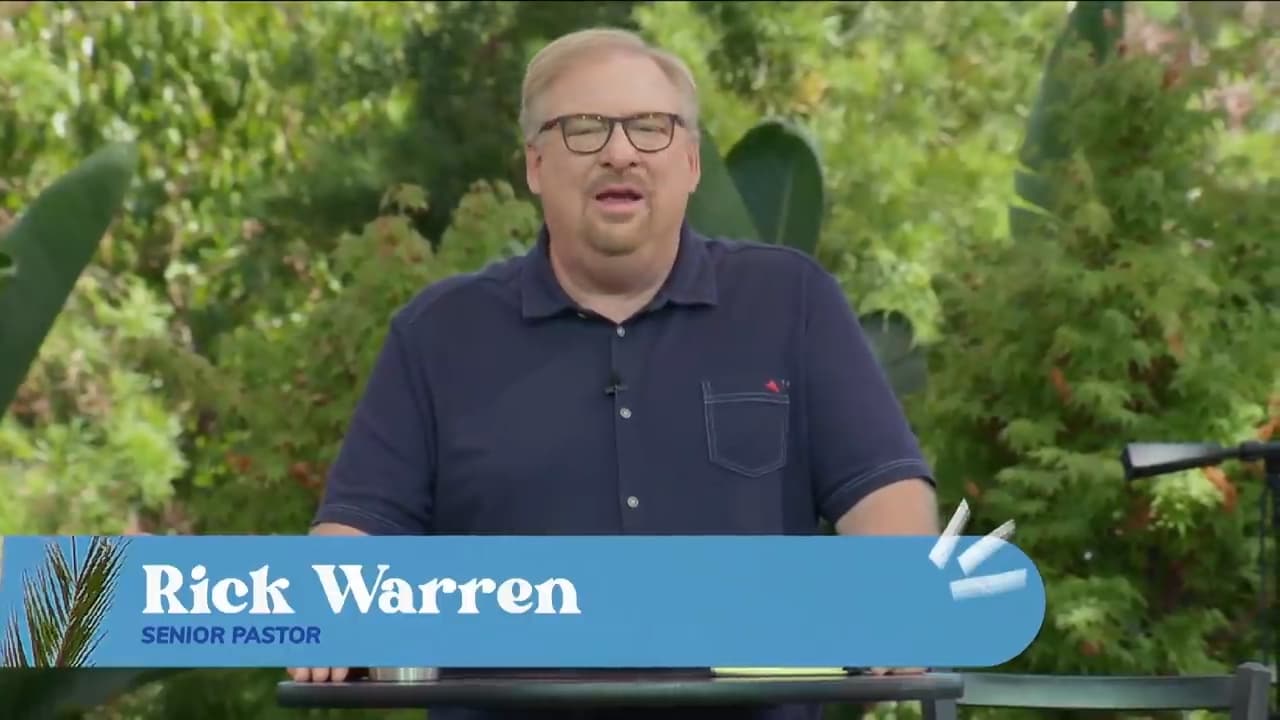 Rick Warren - How to Discern the Best Time to Make a Major Change