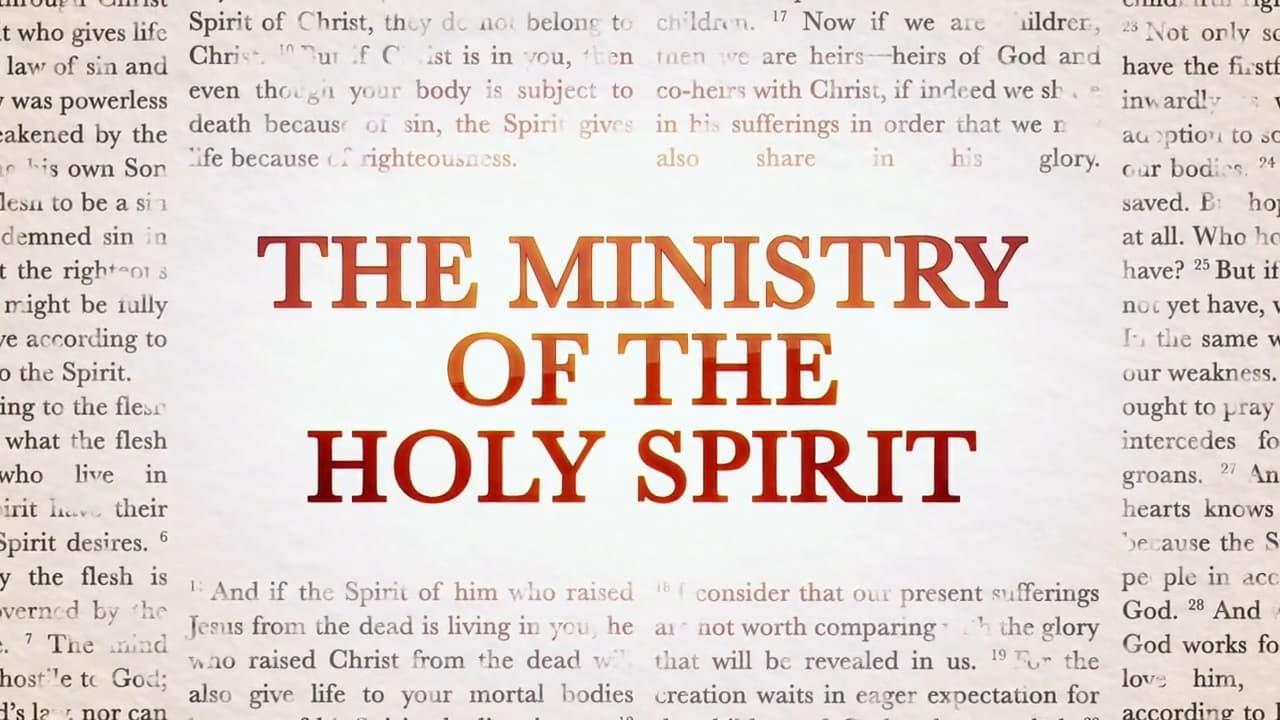 David Jeremiah - The Ministry of the Holy Spirit