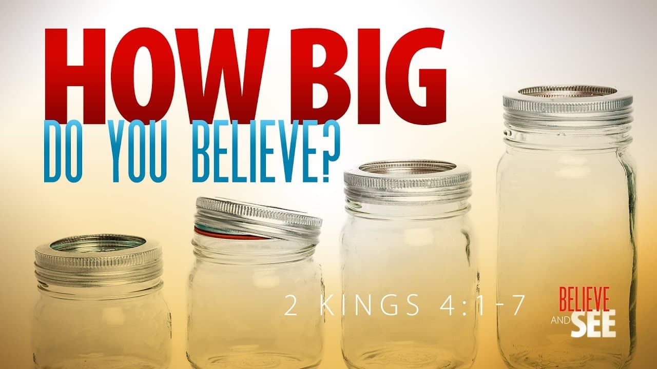 Jeff Schreve - How Big Do You Believe?