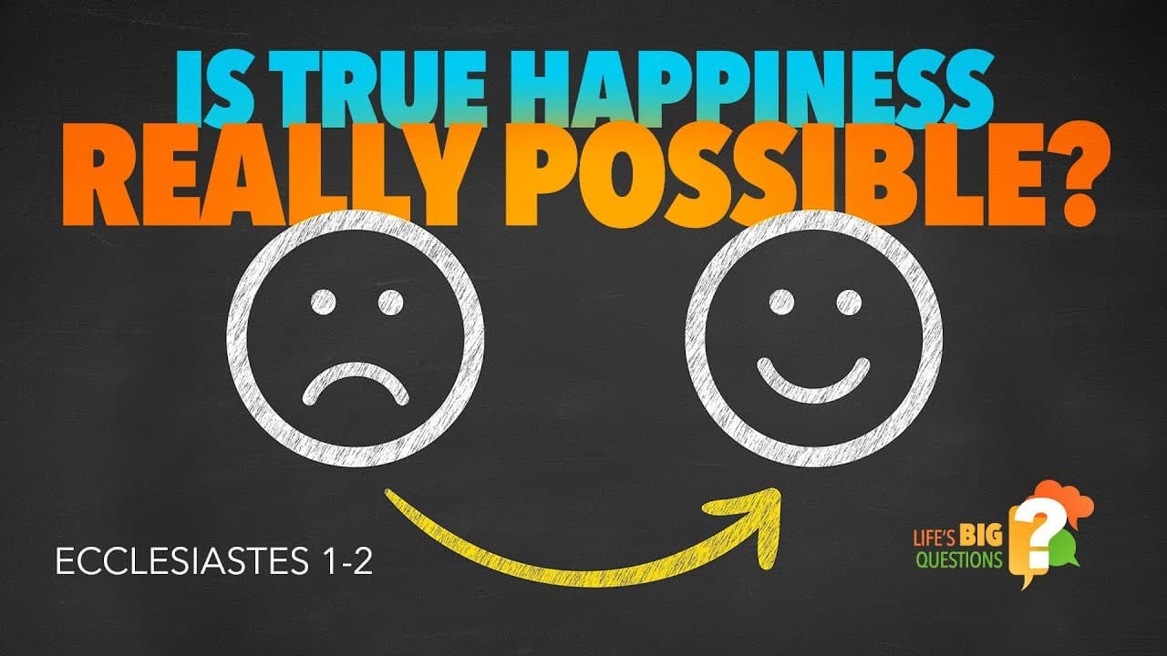 Jeff Schreve - Is True Happiness Really Possible?