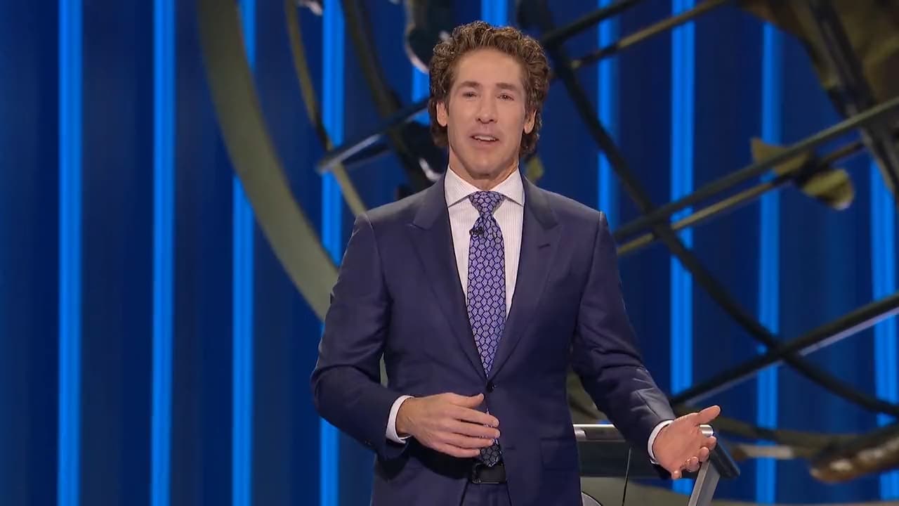 Joel Osteen - Time To Stop Running