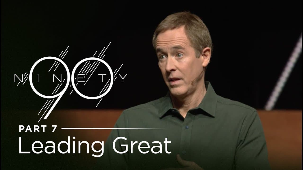 Andy Stanley - Leading Great (Ninety)