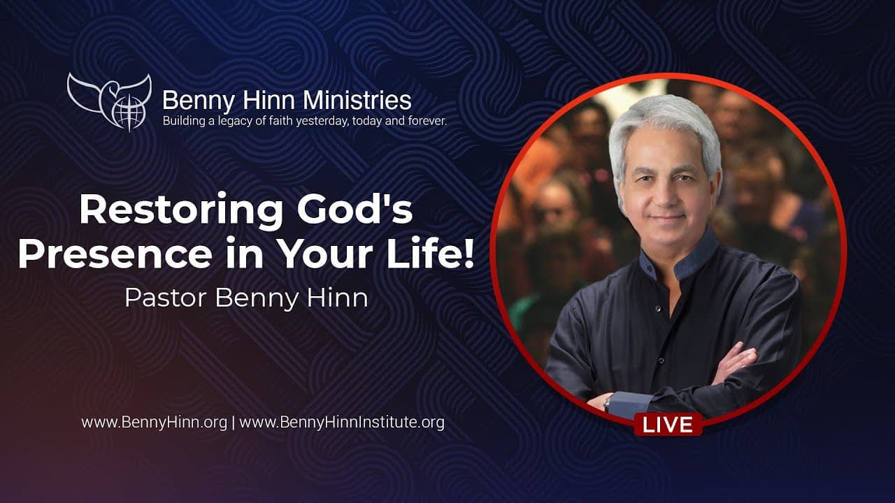 Benny Hinn - Restoring God's Presence in Your Life - Part 1