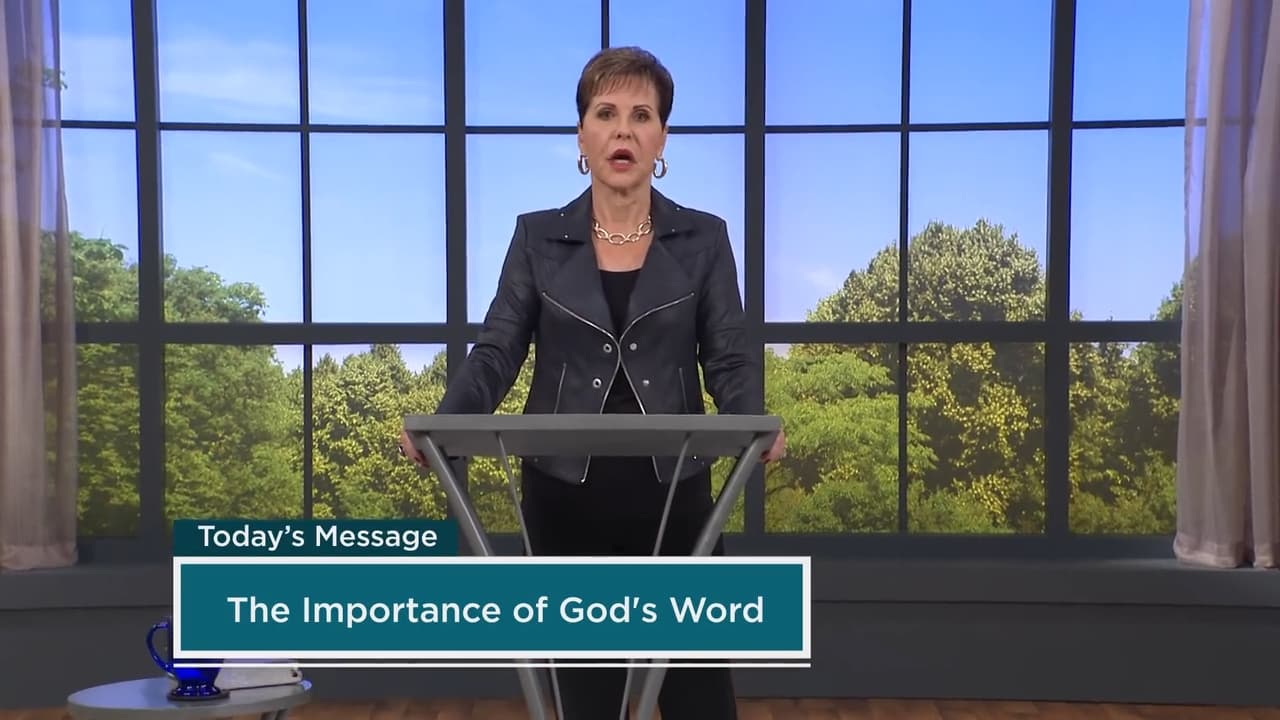 Joyce Meyer - The Importance of God's Word