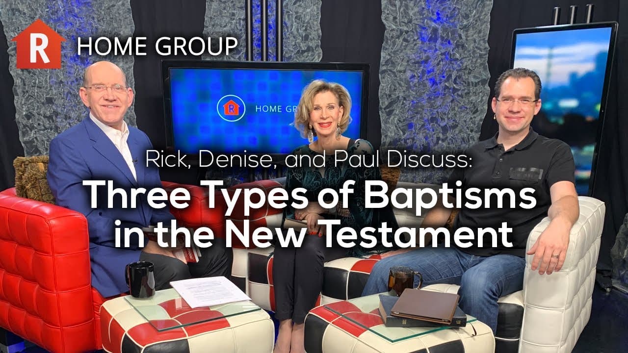 Rick Renner - Three Types of Baptisms in the New Testament