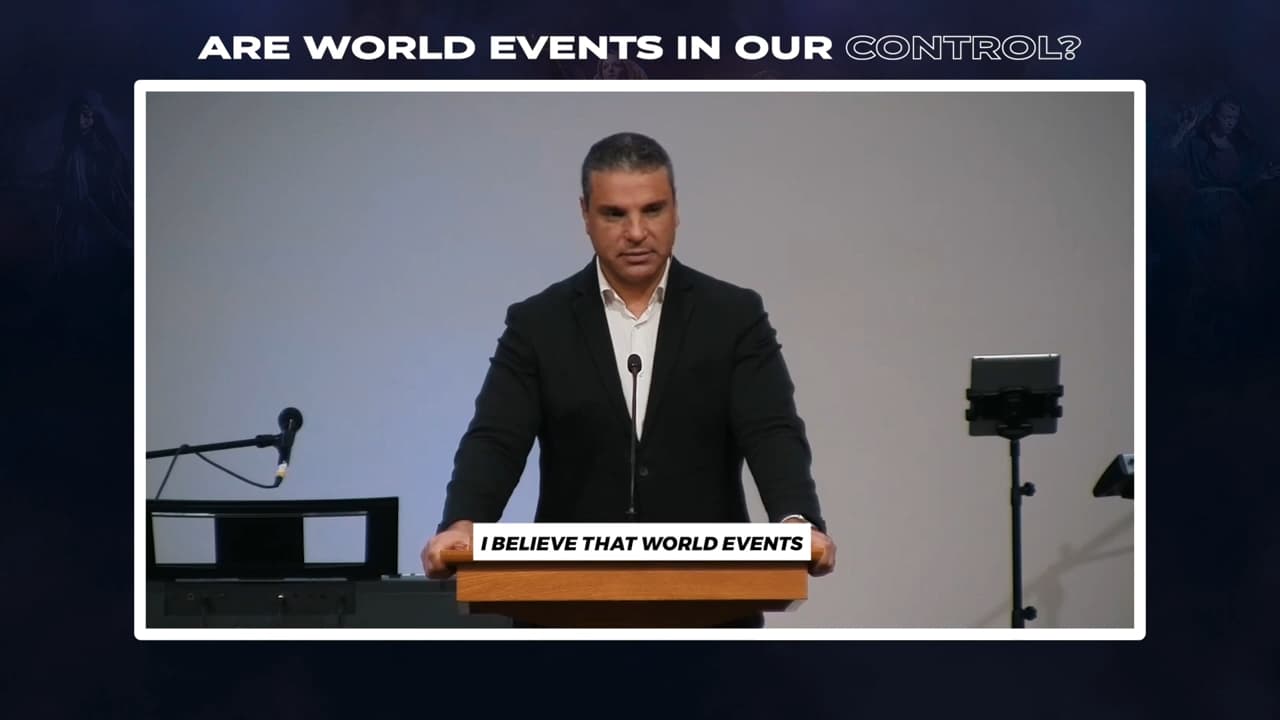 Amir Tsarfati - Are World Events in Our Control?