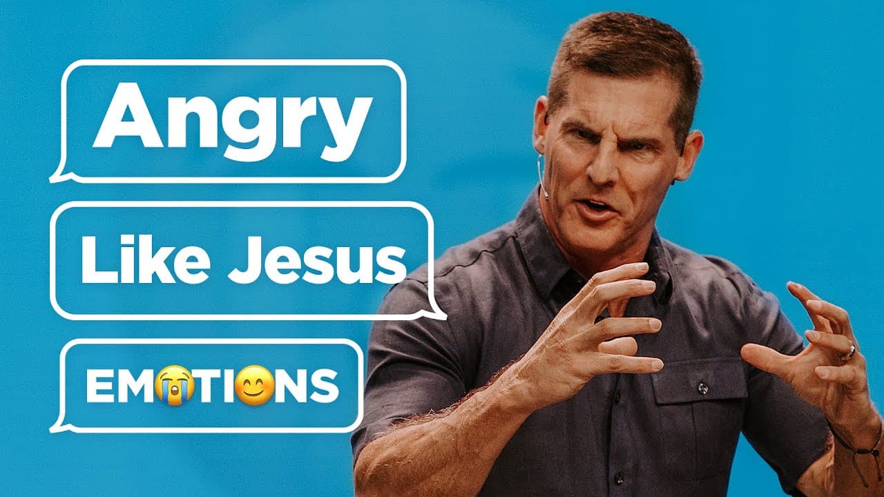 Craig Groeschel - Angry Like Jesus